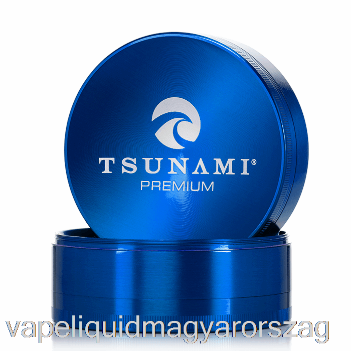 Cunami 3,9 Hüvelykes 4 Részes Süllyesztett Felső Daráló Kék (100 Mm) Vape E Cigi